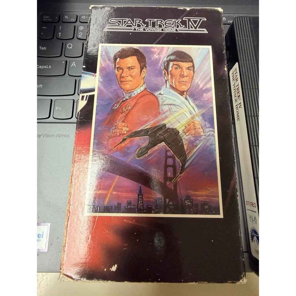 Star Trek IV The Voyage Home VHS 1991 Paramount Pictures Hi-Fi Stereo PG‎ 1797
